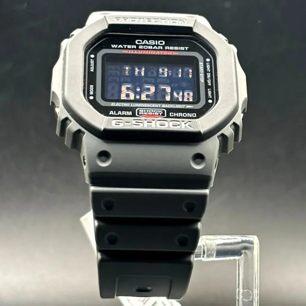 Casio G-Shock DW-5610SU-8 Utility Gray Digital 200M Watch NIBWT Discontinued